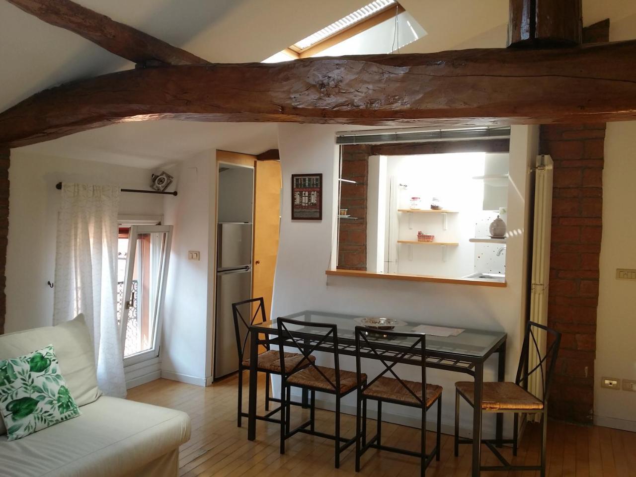 Apartamento Mansarda Santa Margherita Bolonia Exterior foto